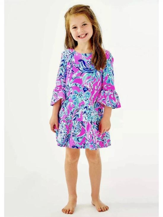 Lilly Pulitzer Other - Lilly Pulitzer NWT Girls Sorrento Dress New Kids On The Dock Size L,XL